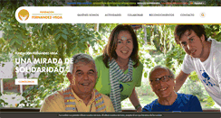 Desktop Screenshot of fundacion.fernandez-vega.com
